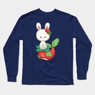 Bunny Apple Mermaid Long Sleeve T-Shirt